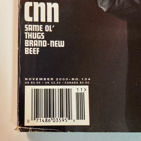 The Source Magazine Nov 2000 The Magazine of Hip-Hop Music, Culture & Politics - Picture 4 of 5